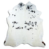 Black and white cowhide rug XXL