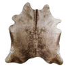 Koberec z kravskej kože v šampanskej farbe M