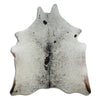 Salt and Pepper Exotic cowhide rug L