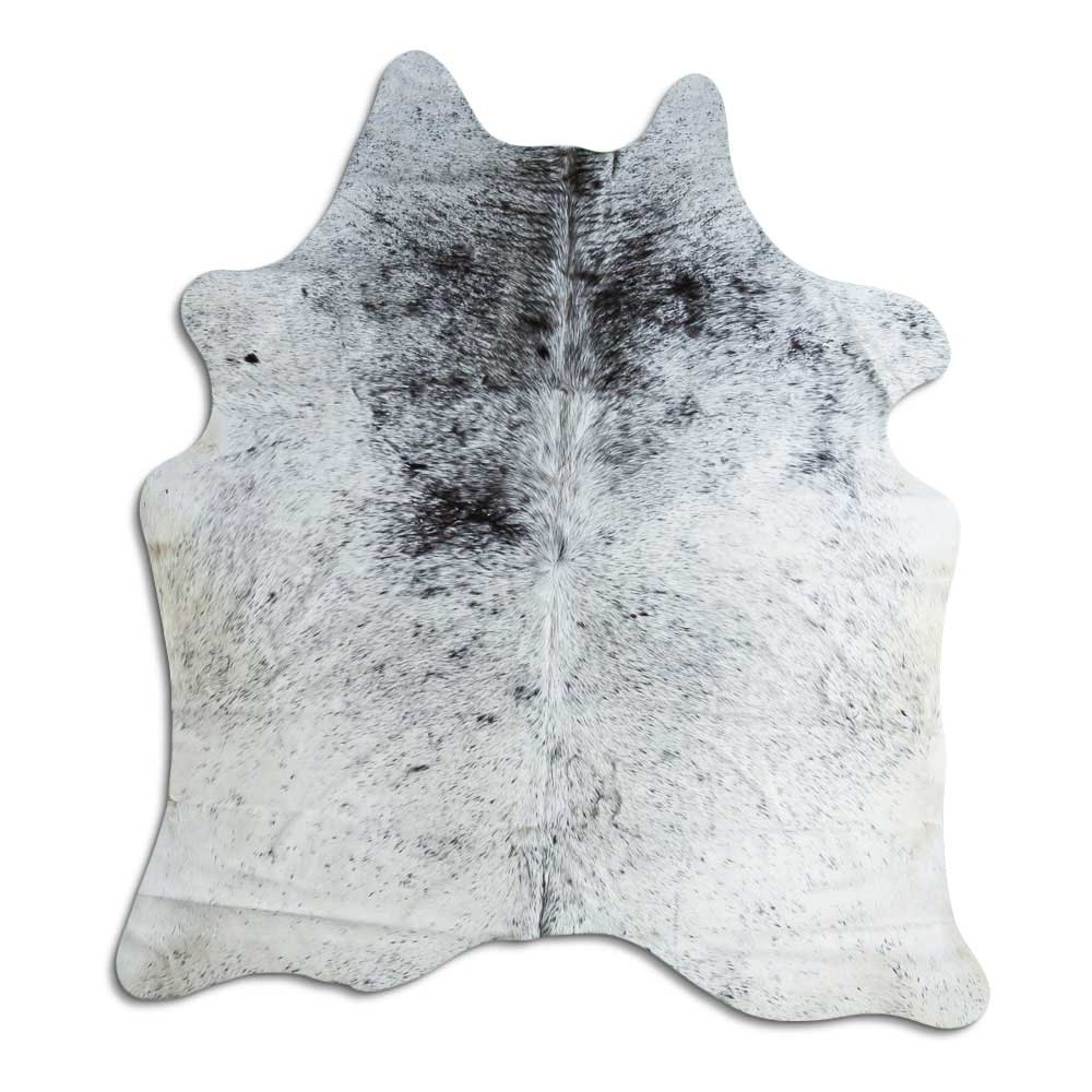 Salt and Pepper Exotic cowhide rug M