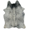 Salt and Pepper Exotic cowhide rug XL