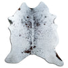Salt and Pepper Exotic cowhide rug XL