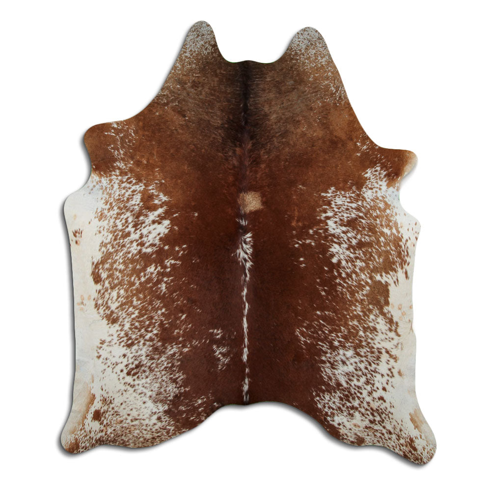 Salt and Pepper Exotic cowhide rug XL