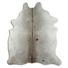 Grey cowhide rug XL