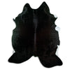 Brown cowhide rug XXXL