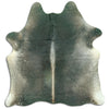 Grey cowhide rug M
