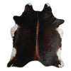 Brown cowhide rug XL