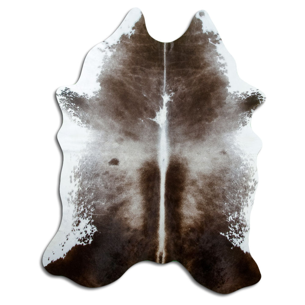 Tricolour cowhide rug XL