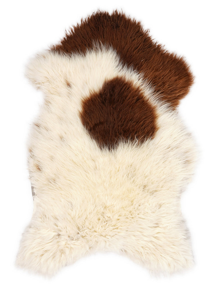 Multicoloured Sheepskin Rug L