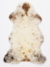 Multicoloured Sheepskin Rug L