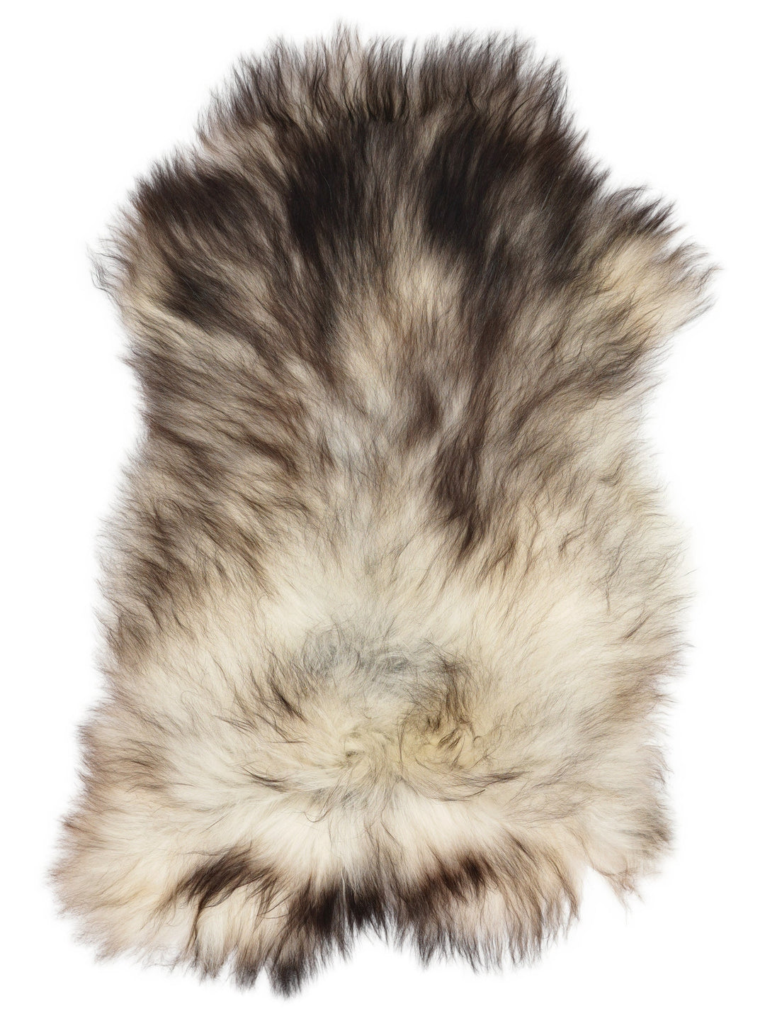 Icelandic Grey Sheepskin Rug L