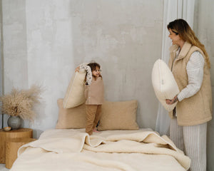 Merino Wool Blanket "Luka"  | Two-Layered