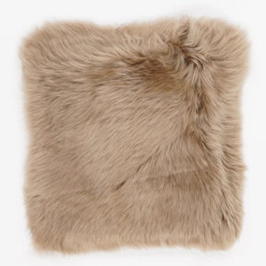 Sheepskin cushion