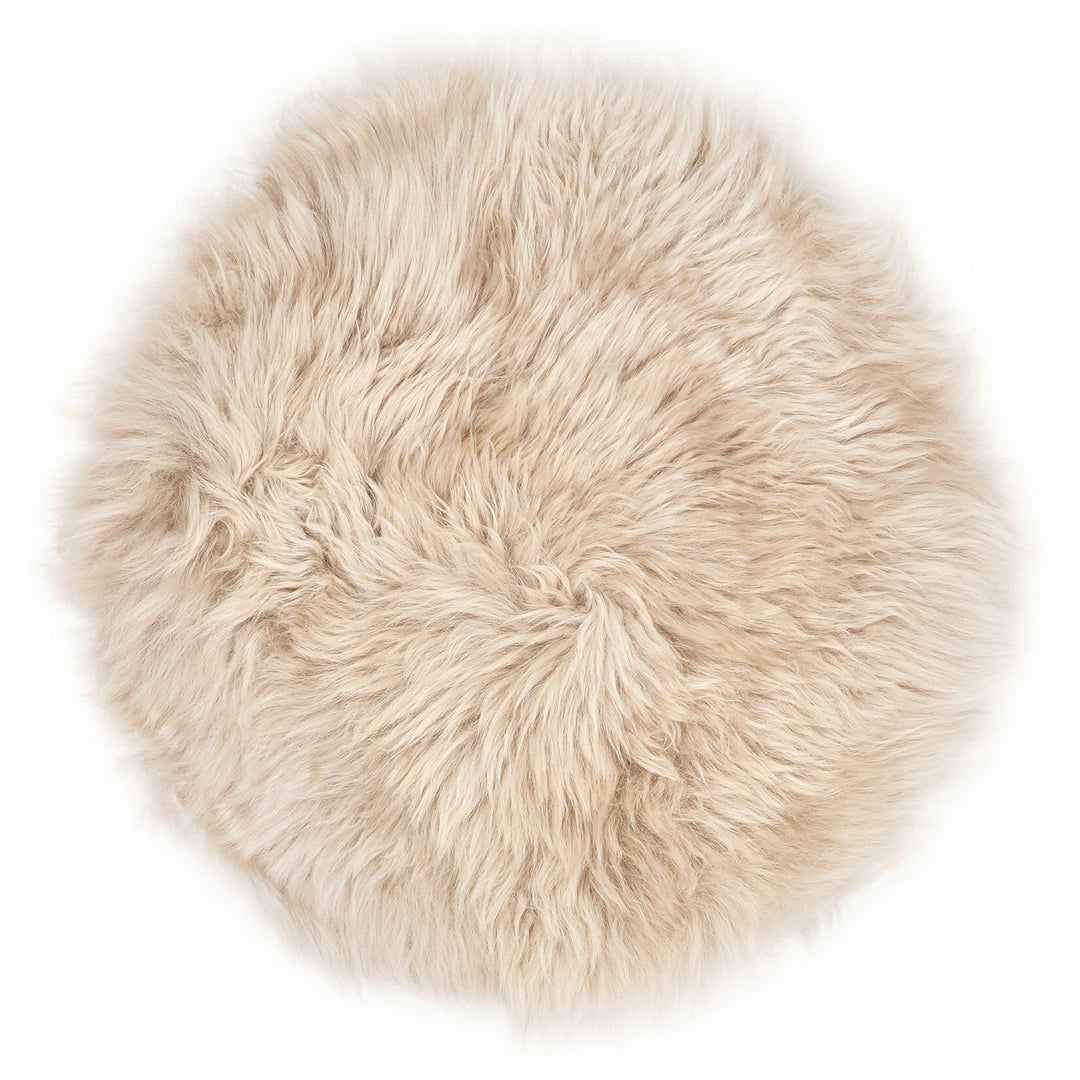 Sheepskin Seat Pad – Beige
