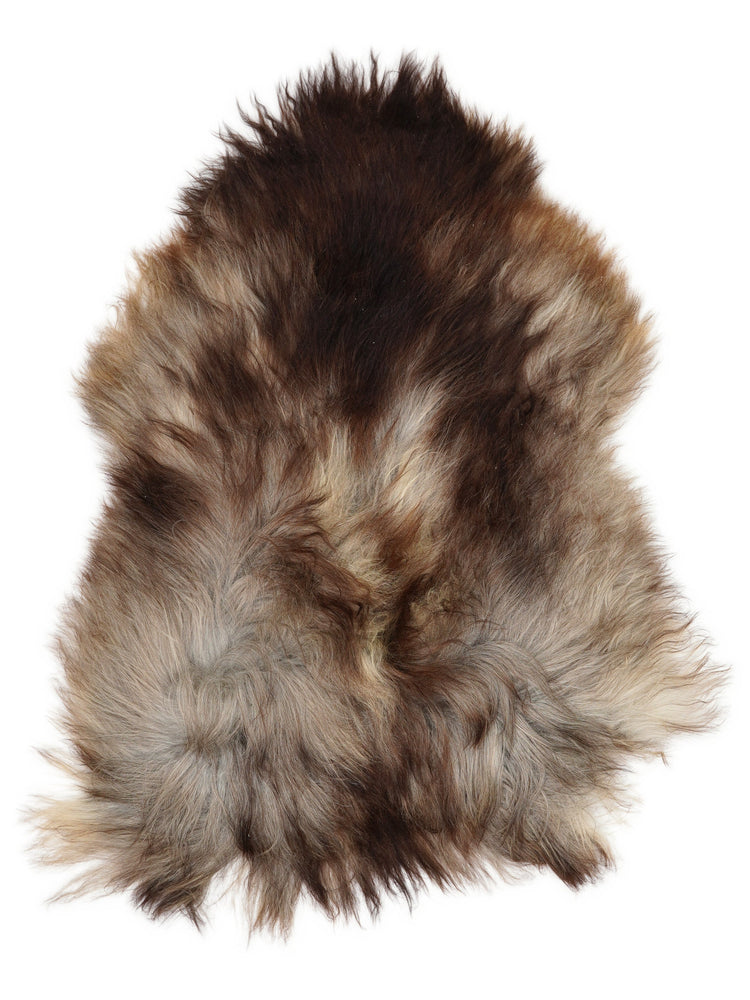 Icelandic Grey Sheepskin Rug L