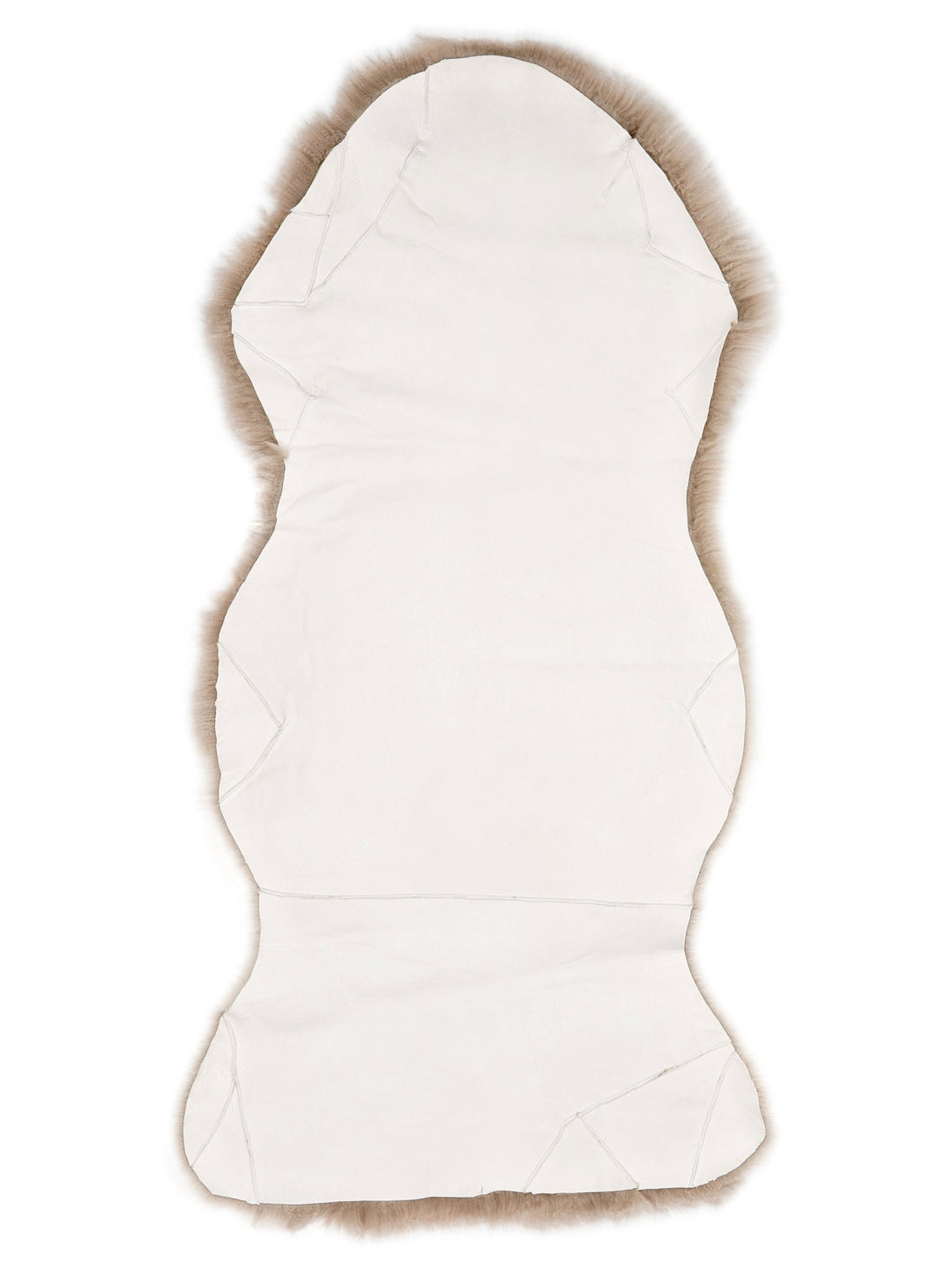 New Zealand sheepskin rug – leather side